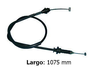 CABLES DE ACELERADOR LIVIANOS RENAULT LOGAN/SANDERO/DUSTER/DUSTER OROCH 1.6 16V K4M 10/.. LARGO 1075 MM_