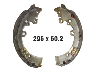 ZAPATAS DE FRENOS AUTOS TOYOTA HILUX/HILUX SW4 05/.. TRASERA 275X50X6 MM - ESTANDAR_