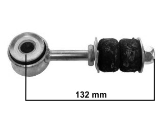 BIELETAS DE SUSPENSION PEUGEOT BOXER / CITROEN JUMPER / FIAT DUCATO DELANTERA LARGO 132MM_