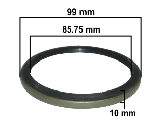 RETENES VARIOS CHEVROLET S10 SERIES 1-2-3 RETEN DE MAZA DE RUEDA DELANTERO 86X99X6.7MM_