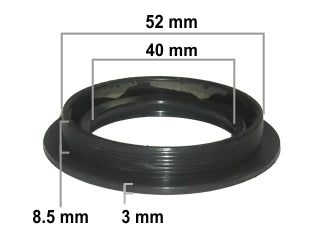 RETENES DE RUEDA LIVIANOS CHEVROLET CORSA / SUZUKI FUN RETEN RUEDA TRASERA 40.00X52.00X3.00/8.50 MM - A 082-L_