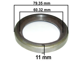RETENES MOTOR LIVIANOS FORD RANGER 2.8-3.0/F100 MAXION S4 DISTRIBUCION DELANTERO 60.32X79.35X11.00 MM - GIRO H_