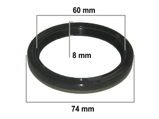 RETENES DIFERENCIAL Y CAJA LIVIANOS VOLKSWAGEN GOL TREND/FOX/SURAN/VOYAGE/GOLF RETEN SALIDA SEMIEJE IZQUIERDO 60.00X74.00X8.00 MM - MX_