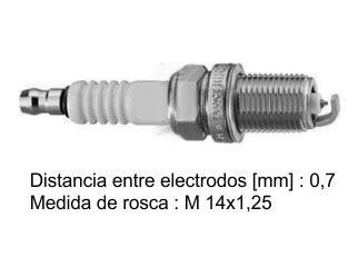 BUJIAS DE ENCENDIDO VOLKSWAGEN BORA 1.8 T-2.0 8V 05/../PASSAT 1.8 98/../SHARAN 1.8 20V / AUDI A3/A4/TT 1.8 T - PACK X10