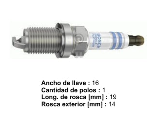BUJIAS DE ENCENDIDO BUJIA DE ENCENDIDO FR 6 KPP 33+ - PACK X10