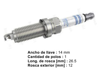 BUJIAS DE ENCENDIDO RENAULT MOTOR M4R - PACK X10