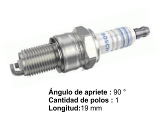 BUJIAS DE ENCENDIDO FORD ESCORT/VOLKSWAGEN GOL 2.0 - PACK X10