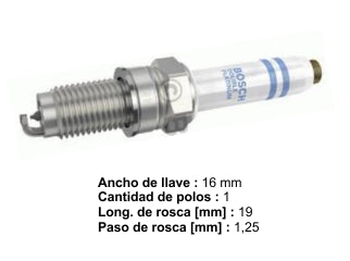 BUJIAS DE ENCENDIDO VOLKSWAGEN UP/POLO/VIRTUS/T-CROSS 1.0 TSI/GOLF/SCIROCCO/TAOS/TIGUAN ALLSPACE 1.4 TSI - PACK X10