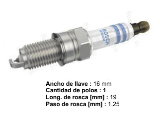 BUJIAS DE ENCENDIDO FIAT PALIO/SIENA/PUNTO/500 1.4 EVO - PACK X10