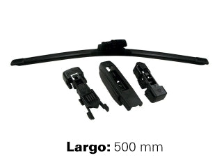 ESCOBILLAS ESCOBILLA 20 PULG AEROTWIN CALIDAD PREMIUM CONEXIONES MULTICLIP_
