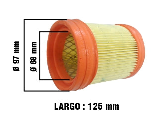 FILTROS DE AIRE MOTOS HONDA CG 150 TITAN/SPORT / MOTOMEL CG 150 / ZANELLA RX 150 FILTRO DE AIRE MOTOS
