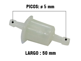 FILTROS DE COMBUSTIBLE PARA MOTOS GILERA SMASH 110 / GUERRERO 110 TR FILTRO NAFTA MOTOS X 10 UNID - PACK X10