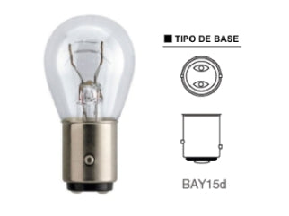 LAMPARAS DE MOTOS LAMPARA STOP/POSICION - 12V 21W BAY15D EXCELITE - PACK X10