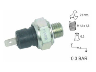 BULBOS DE PRESION DE ACEITE FIAT UNO/600/1500/1600 / SEAT IBIZA 0.3BAR_