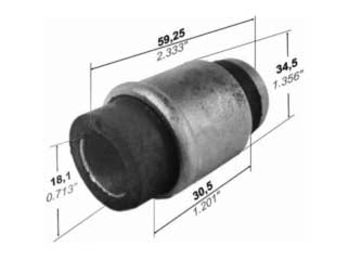 BUJES DE SUSPENSION LIVIANOS RENAULT MEGANE II / NISSAN TIIDA/NOTE BUJE BRAZO TENSOR DELANTERO DERECHO_