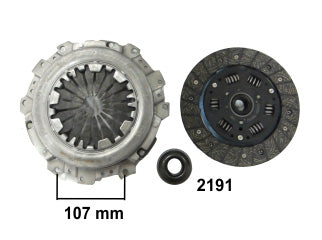 KIT DE EMBRAGUES LIVIANOS RENAULT EXPRESS/R19/CLIO 1.9D DIAMETRO: 200 MM / 18 ESTRIAS CRAPODINA 2191_