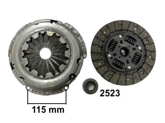 KIT DE EMBRAGUES LIVIANOS PEUGEOT 206/207/208/301/307/308/PARTNER / CITROEN C3/C4 1.6 16V DIAM: 200 MM/18 ESTRIAS/CRAPO 2523_