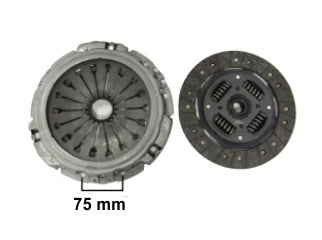 CONJUNTOS PLACA/DISCO EMBRAGUE FIAT DUCATO/PEUGEOT BOXER/CITROEN JUMPER - DE TIRAR - DIAMETRO: 235 MM/21 ESTRIAS_