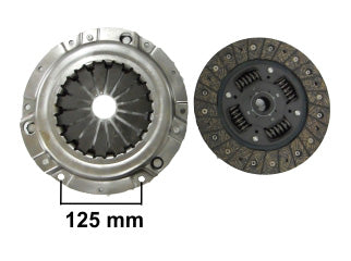 KIT DE EMBRAGUES LIVIANOS ISUZU PICK UP 2.5 D - TD 92/06 DIAMETRO: 225 MM / 24 ESTRIAS_