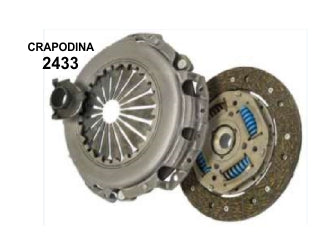 KIT DE EMBRAGUES LIVIANOS RENAULT LAGUNA/MEGANE/SCENIC 2.0 F3R/F4R CAJA JB3/JC5 DIAMETRO: 215 MM/26 ESTRIAS/CRAPODINA 2433_