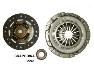 KIT DE EMBRAGUES LIVIANOS VOLKSWAGEN POLO/CADDY/POINTER 1.8 8v (98cv) Caja MQ DIAMETRO: 228 MM/28 ESTRIAS/CRAPODINA 2241_