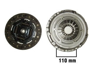 CONJUNTOS PLACA/DISCO EMBRAGUE FORD ECOSPORT/FIESTA/KA/COURIER/FOCUS 1.6 8V - 1.3-1.4 8V-16V DIAMETRO: 200 MM / 17 ESTRIAS_