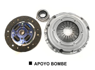 KIT DE EMBRAGUES LIVIANOS HONDA FIT 1.4 8v I-VTEC 100 CV DIAMETRO: 200 MM / 20 ESTRIAS  CON CRAPODINA 3654_