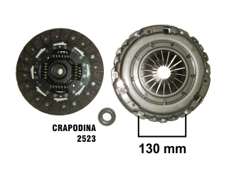 KIT DE EMBRAGUES LIVIANOS PEUGEOT 301/408 / CITROEN C4/C-ELYSEE/BELINGO 1.6 HDI DIAMETRO 235 MM-18 ESTRIAS-EXPUESTO 11.6 MM_
