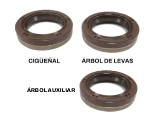 RETENES DE DISTRIBUCION KITS VOLKSWAGEN 1.6-1.8-2.0 AP RETENES CIGUENAL ARBOL DE LEVAS Y ARBOL AUXILIAR_