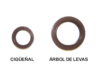 RETENES DE DISTRIBUCION KITS FIAT 1.3 8V-1.3 16V-1.4 8V FIRE RETENES CIGUENAL Y ARBOL DE LEVAS_