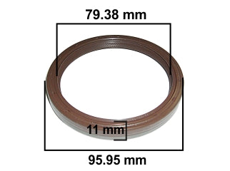 RETENES MOTOR LIVIANOS FORD FIESTA/KA/COURIER 1.3 8V-TD/MONDEO TD RETEN DE BANCADA 79.38X95.25X11MM_