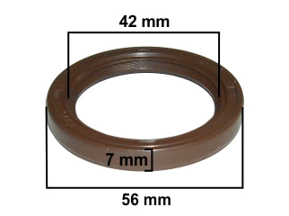 RETENES MOTOR LIVIANOS FORD EXPLORER 3.0-4.0 V6 4X2-4X4 DISTRIBUCION EX 15011250B 42X56X7MM_