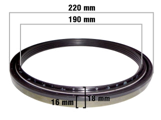 RETENES VARIOS MASSEY FERGUSON - ANILLO RETEN BUJE DE RUEDA DELANTERO_