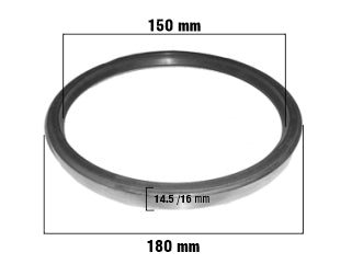 RETENES VARIOS RETEN DE RUEDA MERCEDES BENZ CLASE C-E-S-SLK 150X180X14.5_
