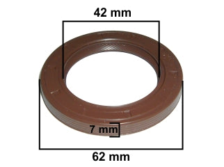 RETENES MOTOR LIVIANOS PEUGEOT 206/207/307/406/806 RETEN DE DISTRIBUCION - CIGUENAL 42.00X62.00X7.00 MM_