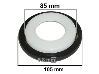 RETENES MOTOR LIVIANOS PEUGEOT 206/207/208/307/308/408 1.4-1.6 / TOYOTA HILUX 2.4-2.8 BANCADA TRASERO 85.00X105.00X8.00 MM_