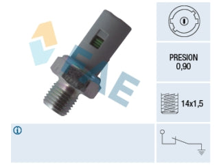 BULBOS DE PRESION DE ACEITE RENAULT CLIO/KANGOO/TWINGO 1.2 8V-1.2 16V / CHEVROLET GRAND VITARA / SUZUKI VITARA 1.9 D 0.9 BAR_