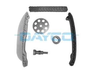 KIT DISTRIBUCION CADENA FORD FIESTA/ECOSPORT/FOCUS/ESCORT/COURIER 1.6 8V/KA 1.0 8V-1.6 8V ZETEC ROCAM 57 ESLABONES_