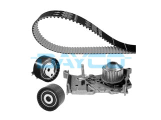 KIT DISTRI TENSOR+CORREA+BOMBA RENAULT LOGAN/SANDERO/MEGANE II/SCENIC 1.6 16V K4M KIT DE DISTRIBUCION CON BOMBA DE AGUA_