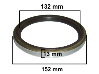 RETENES VARIOS FIAT 673N-T RUEDA TRASERA EXTERIOR 132X152X13MM MX_