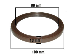 RETENES MOTOR LIVIANOS FORD F100/F150 MWM D225-D226-D229 CIGUENAL DELANTERO 78.00X100.00X13.00 MM - LX-R - GIRO H_