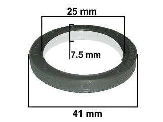 RETENES DIRECCION LIVIANOS FORD  - NBR/85-25.00X38.0/41.5X7.50-A 192-L_