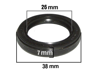 RETENES VARIOS TOYOTA COROLLA DIRECCION HIDRAULICA 26X38X7MM A219_