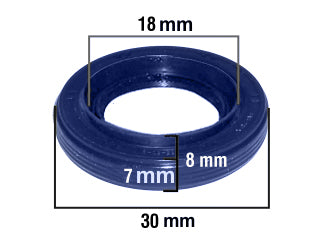 RETENES DIRECCION LIVIANOS FORD / RENAULT / CHEVROLET  -NBR/85-18.00X30.00X7.00-Lx-L_