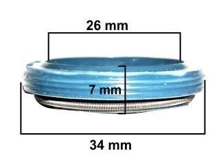 RETENES DIRECCION PESADOS FORD F14000 SUPERIOR SINFIN DIRECCION ZF 26X34X4.5/7MM A148_