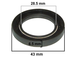 RETENES DIRECCION LIVIANOS RENAULT / PEUGEOT- NBR/85-28.50X43.00X6.50-A 269-L_
