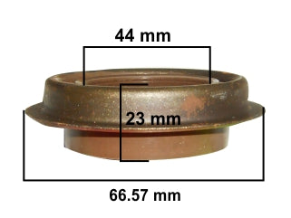 RETENES DIFERENCIAL Y CAJA LIVIANOS FORD RANGER/EXPLORER 4X4 RETEN SALIDA SEMIEJE DERECHO FPM 44.45X66.57X12.00/23.00 MM - GIRO BIDI_