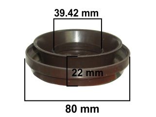 RETENES DIFERENCIAL Y CAJA LIVIANOS FORD RANGER 3.0 RETEN PINON DIFERENCIAL TRASERO ACM 39.42X80.27X22.00 MM - A344 GIRO BIDI_