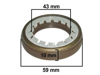 RETENES DIFERENCIAL Y CAJA LIVIANOS FIAT / PEUGEOT / CITROEN-FPM-43.00X59.00X10.00-A 075-R-AH_
