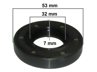 RETENES DIFERENCIAL Y CAJA LIVIANOS TOYOTA HILUX 05/.. RETEN DIRECTA CAJA DE VEOCIDADES 32.00X53.00X7.00 MM_